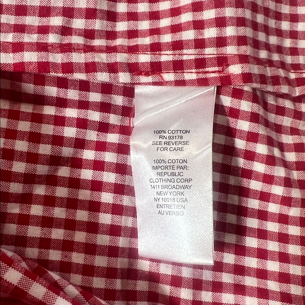 Rachel Zoe midi gingham sun dress size 10 NWT midi fit and flare - Picture 11 of 12